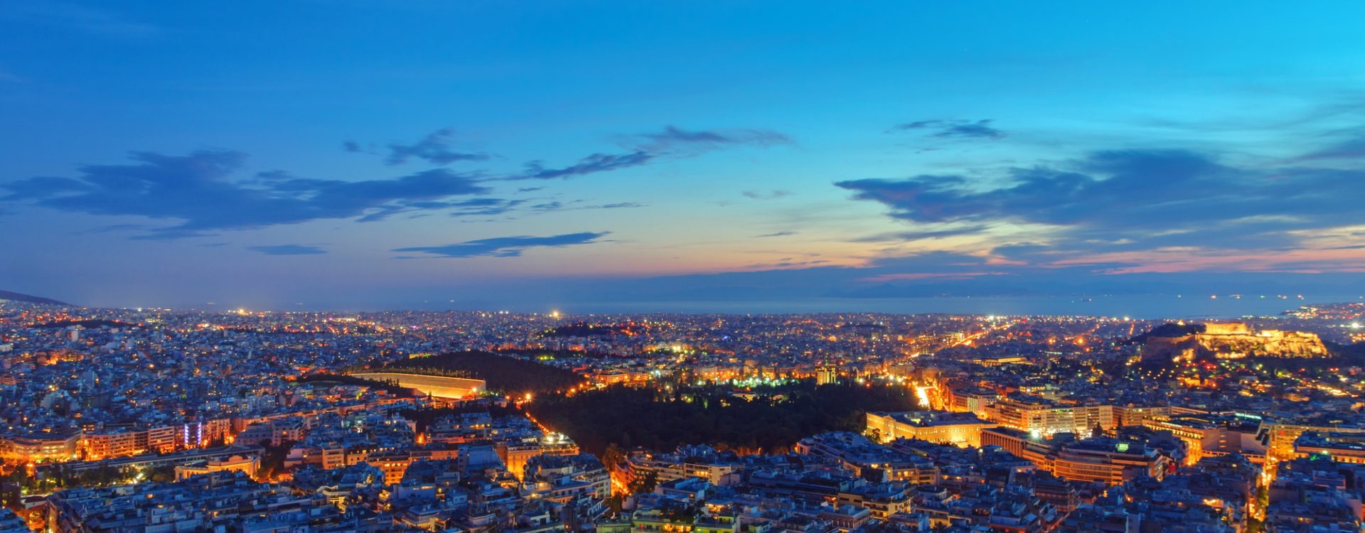 Athens at dawn