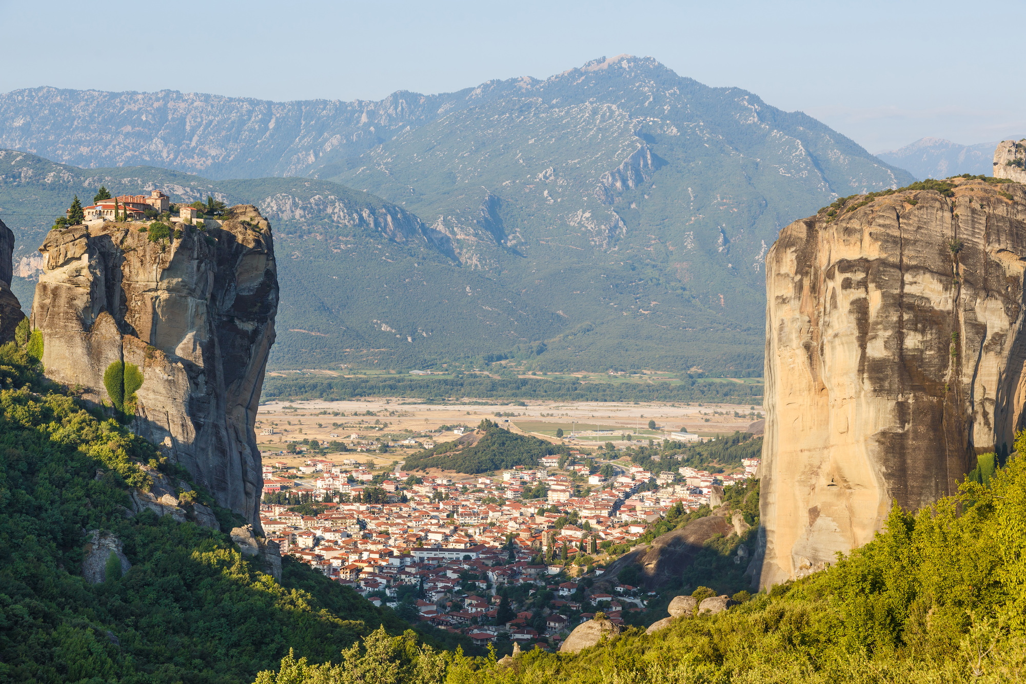 Monastery Holy Trinity in Meteora, Kalambaka Greece.
